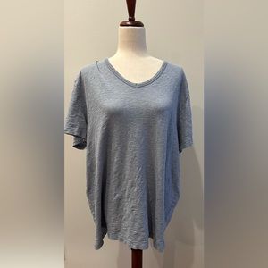 Men’s Vince Blue V Neck T-shirt